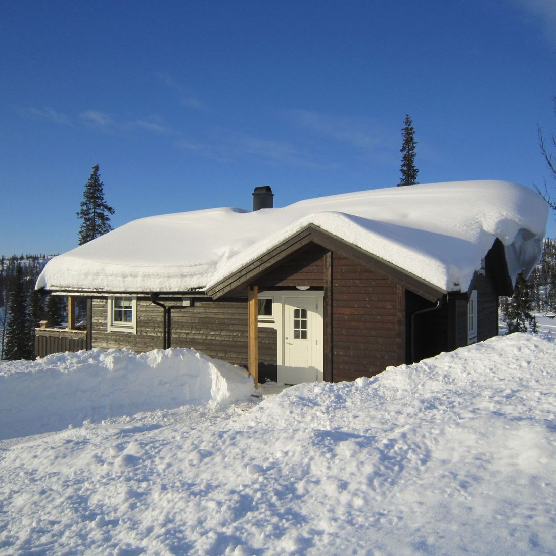 Ferdig hytte av Namsskoganbygg AS
