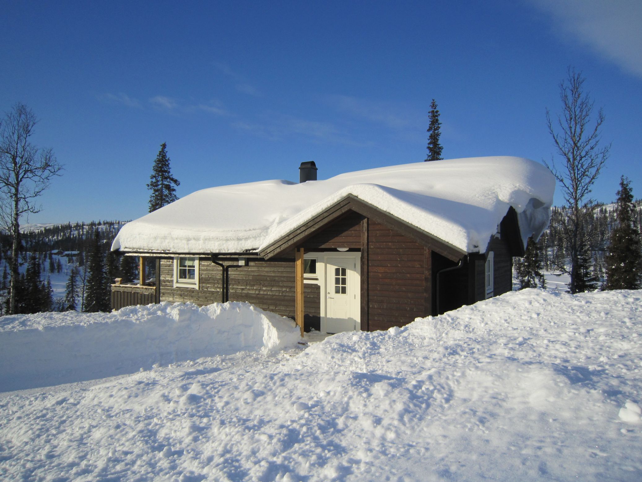 Ferdig hytte av Namsskoganbygg AS